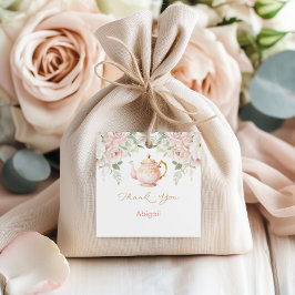 Tea Party Baby Shower フェイバータグ