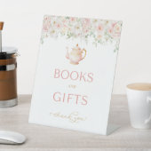 Tea Party Baby Shower Books and Gifts 台座サイン (インサイチュ)