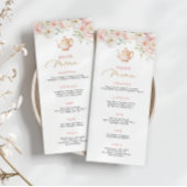 Tea Party Baby Shower Food Menu メニュー