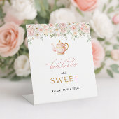 Tea Party Baby Shower Treat 台座サイン