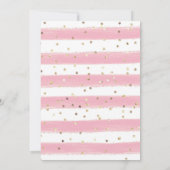 Tea Party Birthday Invitation 招待状 (裏面)