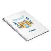 Tea Party Birthday Notebook Gift ノートブック (右側)
