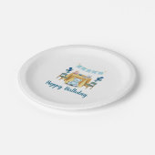Tea Party Birthday Paper Plates ペーパープレート (アングル)