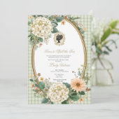 Tea Party Bridal Shower | 紅茶を楽しむ時間 招待状 (スタンド正面)