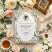 Tea Party Bridal Shower | 紅茶を楽しむ時間 招待状