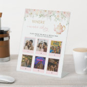 Tea Party Bridal Shower Where Were They 台座サイン (インサイチュ)