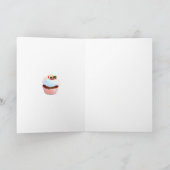 Tea Party Cupcake Design カード (内部)