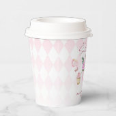 Tea Party Something Sweet is Brewing ベビーシャワー 紙コップ (右)