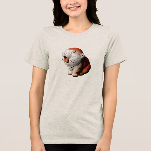 Tea Pet Tiger トライブレンドTシャツ (正面)