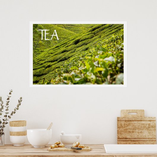 Tea Plantation ポスター (キッチン)