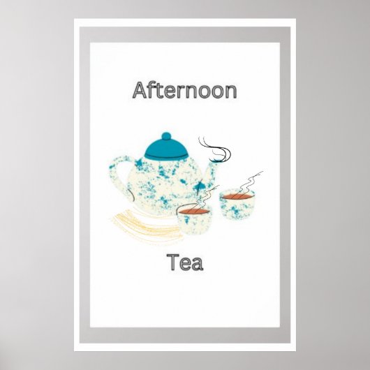 Tea Printable Art Download ポスター (正面)