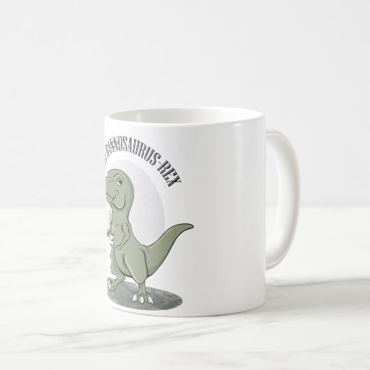 Tea-Rannosaurus コーヒーマグカップ (正面右)