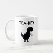 Tea-Rex – Die wildeste Teepause aller Zeiten コーヒーマグカップ (左)