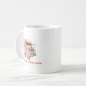Tea-Riffic Mum Floral Mug コーヒーマグカップ (正面左)