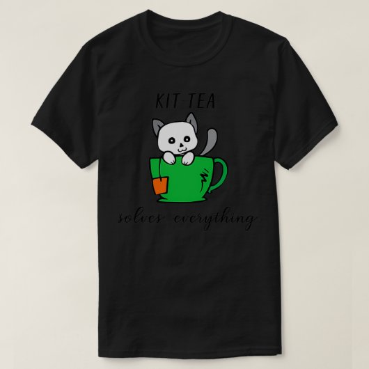 Tea Solves Everything 54 Tシャツ (デザイン正面)