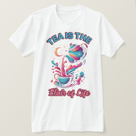 Tea T-shirt Tシャツ (デザイン正面)