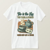 Tea T-shirt Tシャツ (デザイン正面)