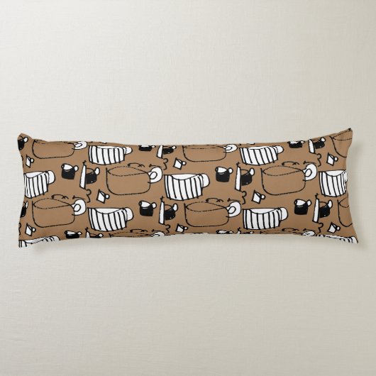 Tea Timeシリーズ ボディピロー (裏面)