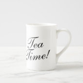 TEA TIME骨中国磁器専門マグギフト ボーンチャイナマグカップ (右)