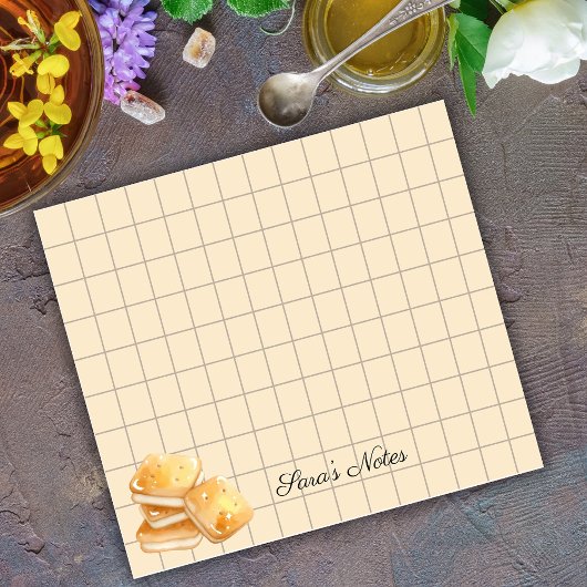 Tea Time Butter Biscuits – Personalized Grid Stick ポストイット