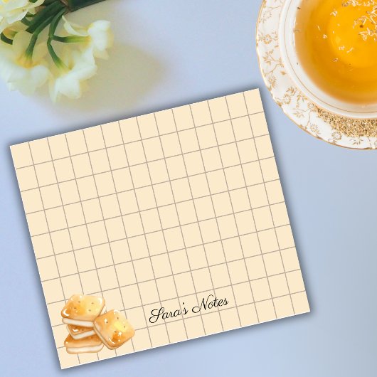 Tea Time Butter Biscuits – Personalized Grid Stick ポストイット