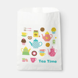 Tea Time Favor Bags フェイバーバッグ