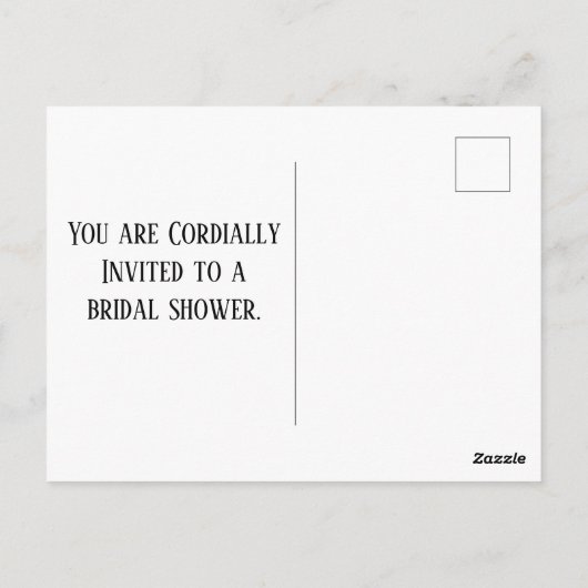 Tea Time in Bloom ポストカード (裏面)