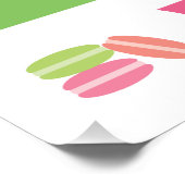 Tea Time Poster – Cute Pastel Teapots & Sweets ポスター (コーナー)