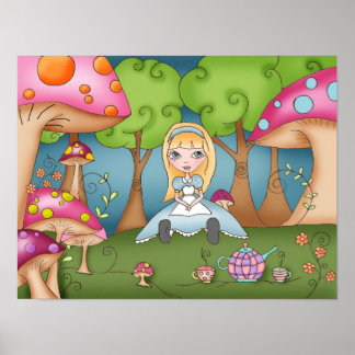 Tea Time with Alice – ポスター
