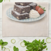Tea Towel | Chocolate Brownies Kitchen Gift キッチンタオル (折り畳み)