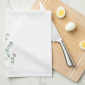 Tea Towel | Herbs Watercolor キッチンタオル (四つ折り)