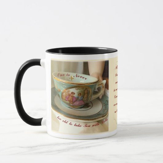 Tea with Dolls Combo Mug マグカップ (左)