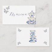 Tea with the mom to be  プレイスカード (正面/裏面)