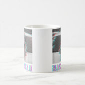 Teacのような優しいスローのコピー前向き コーヒーマグカップ (中央)