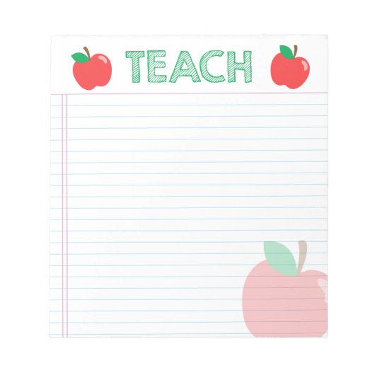 TEACH Apple メモ帳 (正面)