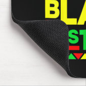 Teach Black History Melanin Afro African Pride Tea マウスパッド (コーナー)