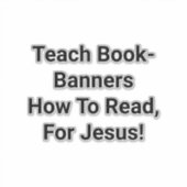 Teach Book-Banners To Read Hankamer Artjunkhaus シール (正面)