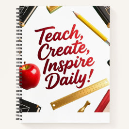 Teach, Create, Inspire Daily ノートブック