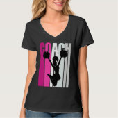 Teach Female Cheerleading Teacher Master Coach Che Tシャツ (正面)