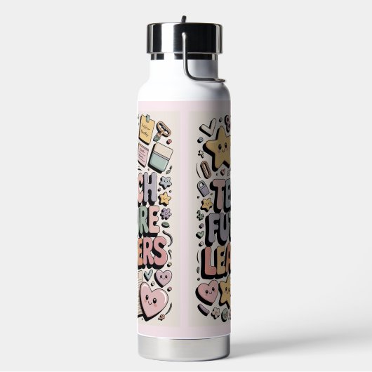 "Teach Future Leaders" Educator Water Bottle ウォーターボトル (左面)