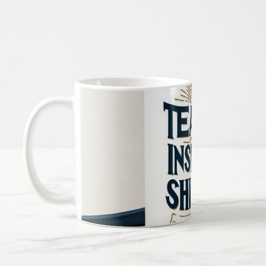 Teach. Inspire. Shine. 先生用マグカップ コーヒーマグカップ (左)