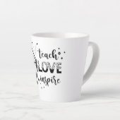 Teach Love Inspire コーヒーマグ カフェラテマグ (右アングル)