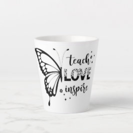 Teach Love Inspire コーヒーマグ カフェラテマグ