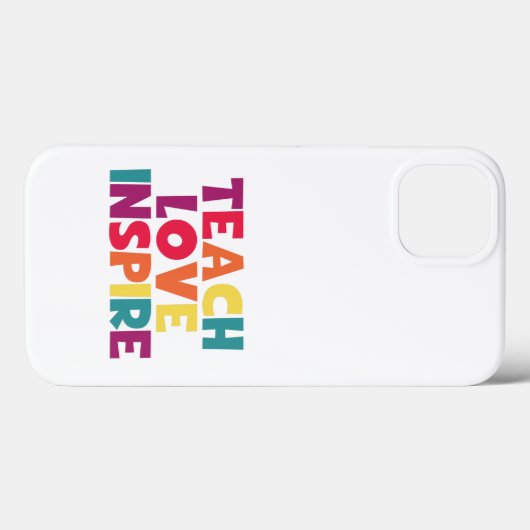 Teach Love Inspire! Case-Mate iPhoneケース (裏面 (横))