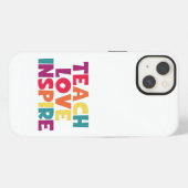 Teach Love Inspire! iPhoneケース (裏面横)