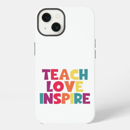 Teach Love Inspire! iPhoneケース (裏面)