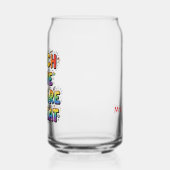 Teach Love Inspire Repeat Rainbow Teacher ガラス缶 (左)