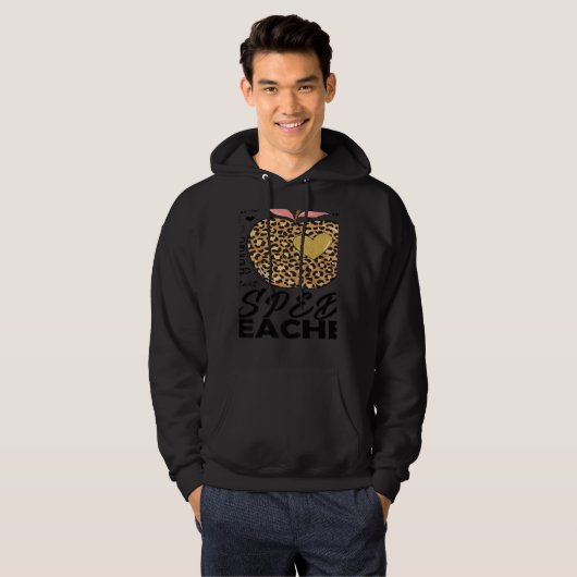 Teach Love Inspire SPED Teacher Welcome Back To Sc パーカ (正面フル)