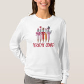 Teach Love Pencil, Teach Valentine Day  Tシャツ (正面)