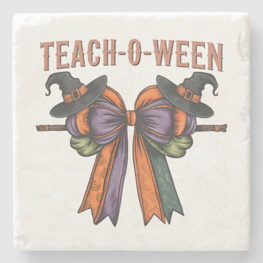 Teach-O-Ween ストーンコースター (正面)